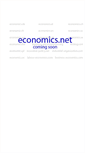 Mobile Screenshot of economics.net