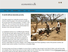 Tablet Screenshot of economics.dk
